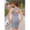Ropa-Mujer _Vestido Colombiano Gris Plata - REF8541 _Jhonier