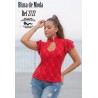 Ropa-Mujer _Blusa Colombiana Roja _Jhonier