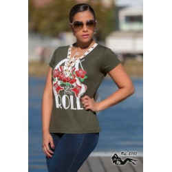 Ropa-Mujer _Blusa Colombiana Verde Olivo _Jhonier