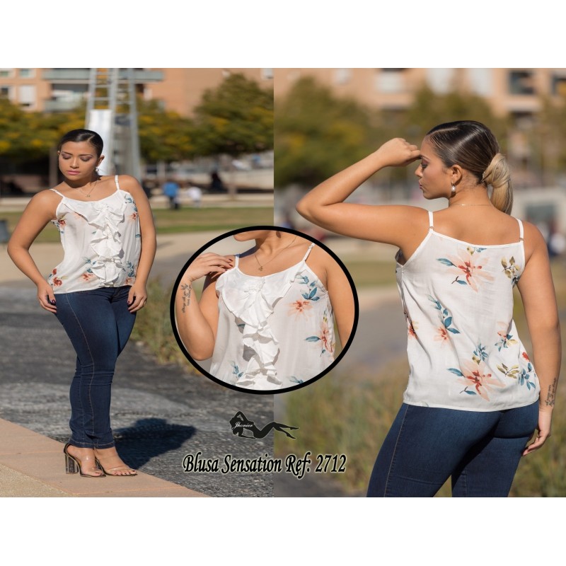 Ropa-Mujer _Blusa Colombiana de Flores _Jhonier