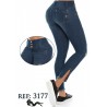Ropa-Mujer _Jeans Colombiano Azul _Jhonier