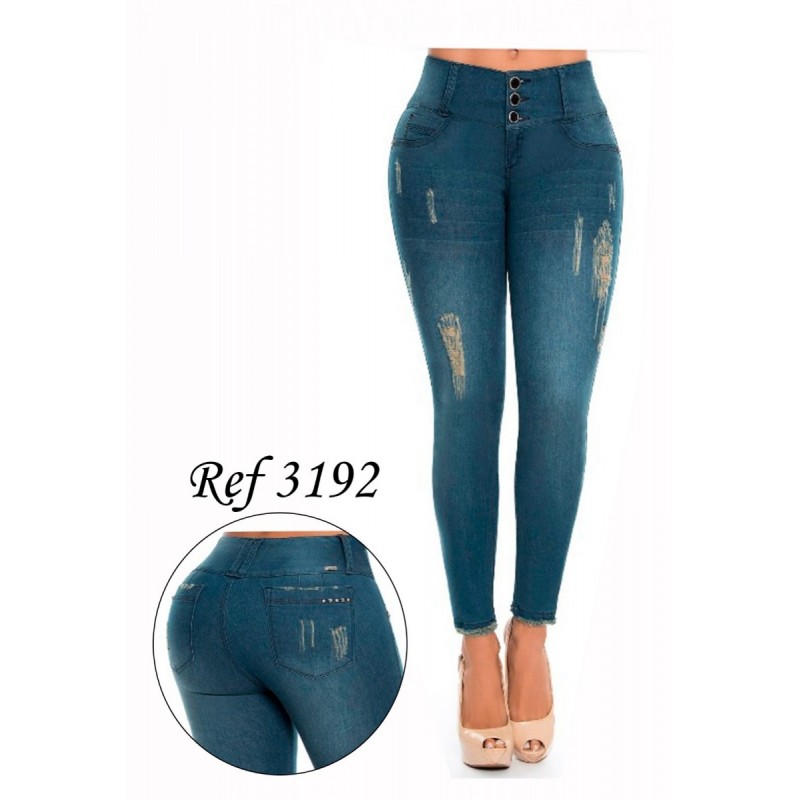 Ropa-Mujer _Jeans Push Up Spring _Jhonier