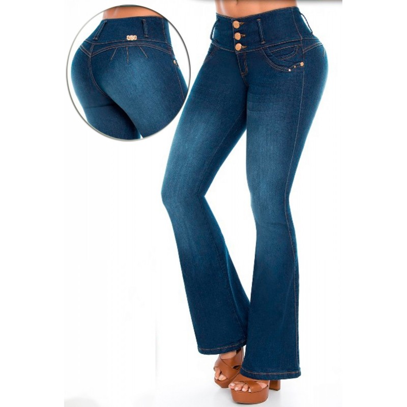 Ropa-Mujer _Vaquero Push Up Azul vaquero _Alix