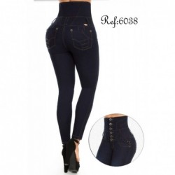 Ropa-Mujer _Vaquero Push Up Marino oscuro _Alix