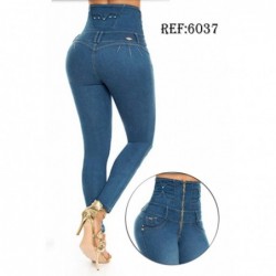 Ropa-Mujer _Vaquero Push Up Azul Jeans Claro _Alix