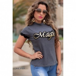 Ropa-Mujer _Blusa Gris Cuello Alto _Alix