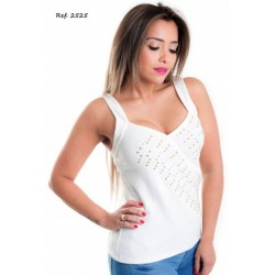Ropa-Mujer _Blusa Textura Blanca _Alix