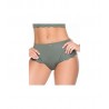 Fajate-Mujer _Esmeralda Panty medio con control de abdomen Verde Indigo-REF 15039 _Fajate España