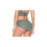 Fajate-Mujer _Esmeralda Panty medio con control de abdomen Verde Indigo-REF 15039 _Fajate España